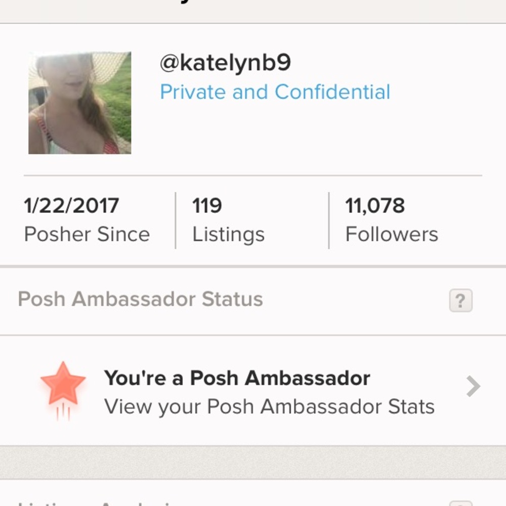 Posh Ambassador w/ fast shipping/5 star ratings!!